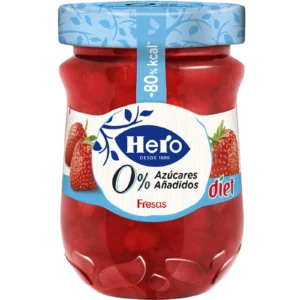 HERO CONFIT. FRESAS DIET 280 GR.