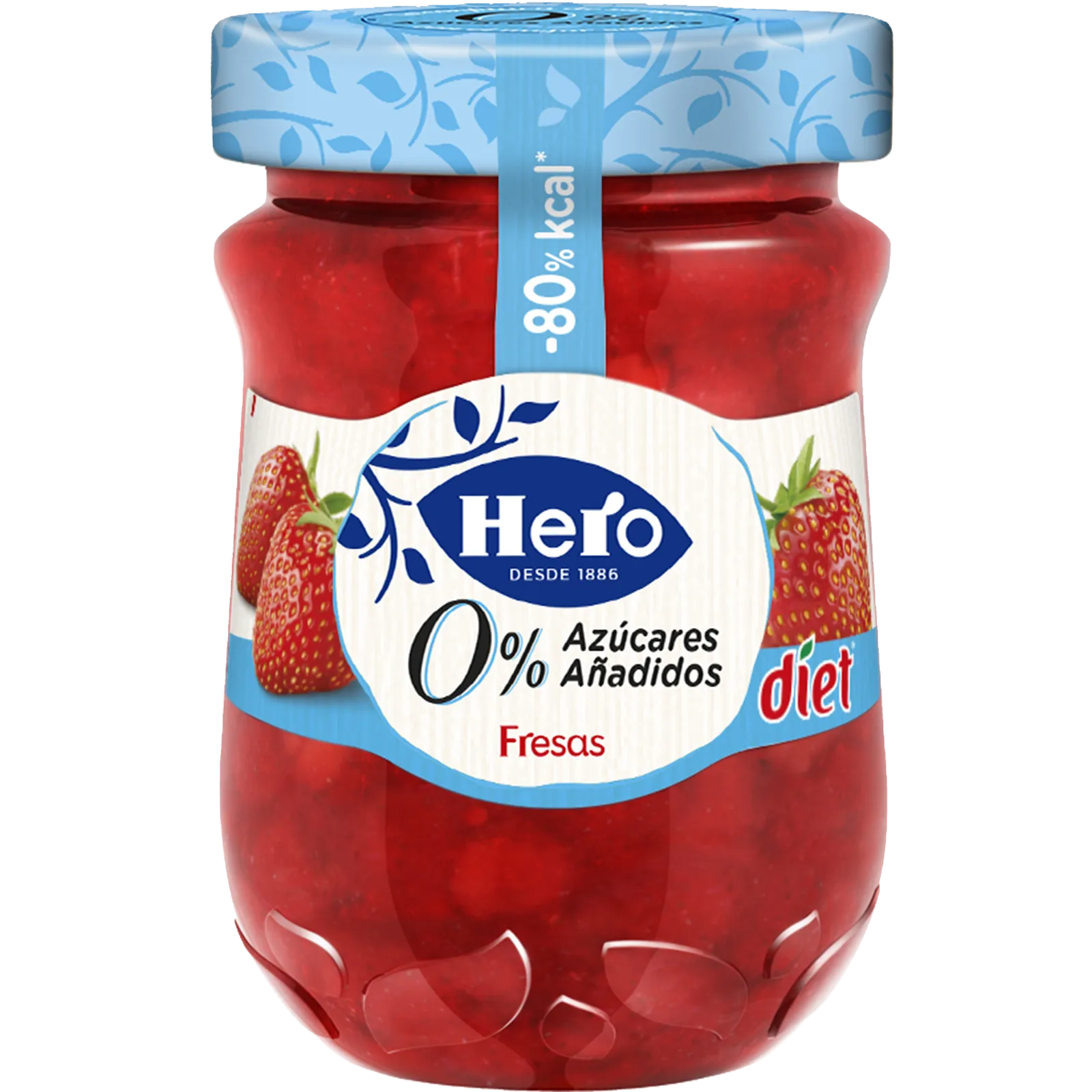 HERO CONFIT. FRESAS DIET 280 GR.