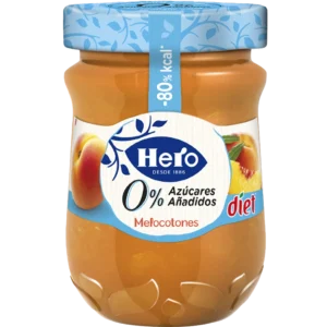 HERO CONFIT.MELOCOTON HERO-DIET 280G.