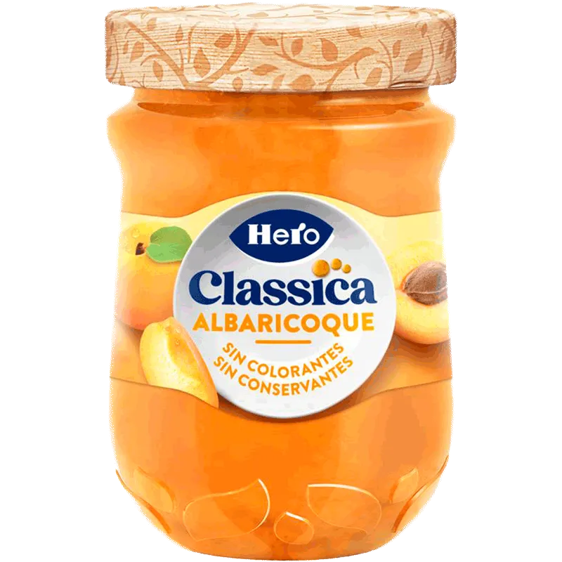 HERO MERMELADA ALBARICOQUE 330 GR.