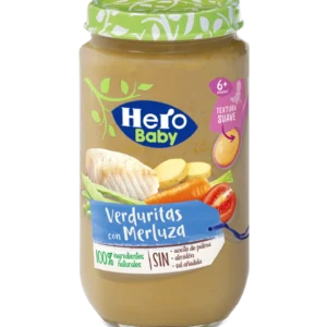 HERO VERDURITAS CON MERLUZA 235GR