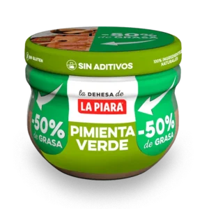 LA PIARA PATE PIMIENTA VERDE 100 GR.