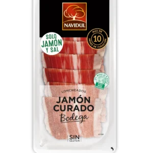 NAVIDUL JAMON CURADO LONCHAS 50GR. 1EURO