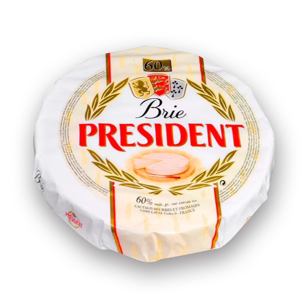 PRESIDENT QUESO BRIE PIEZA 1 kg.