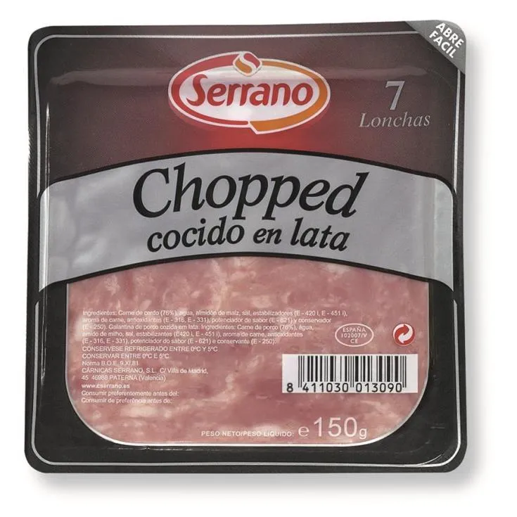 SERRANO CHOPED LATA 2.2 KG LATA