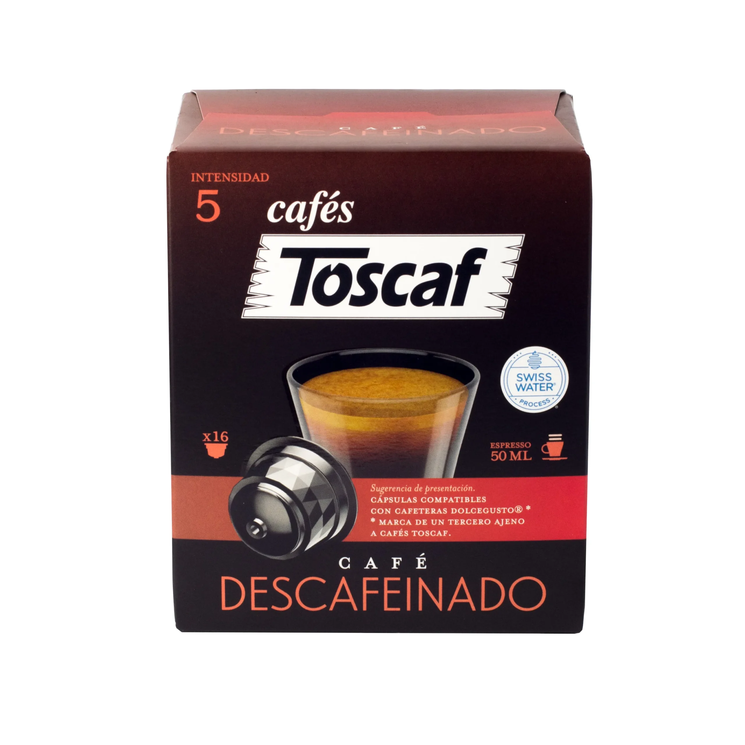 TOSCAF CAPSULAS DESCAFEINADO