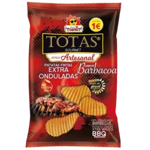 TOSFRIT TOTAS EXTRA-ONDULADAS BBQ 100 GR