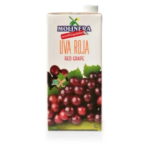 UVA ROJA BRIK 1 LT. S/A MOLINERA