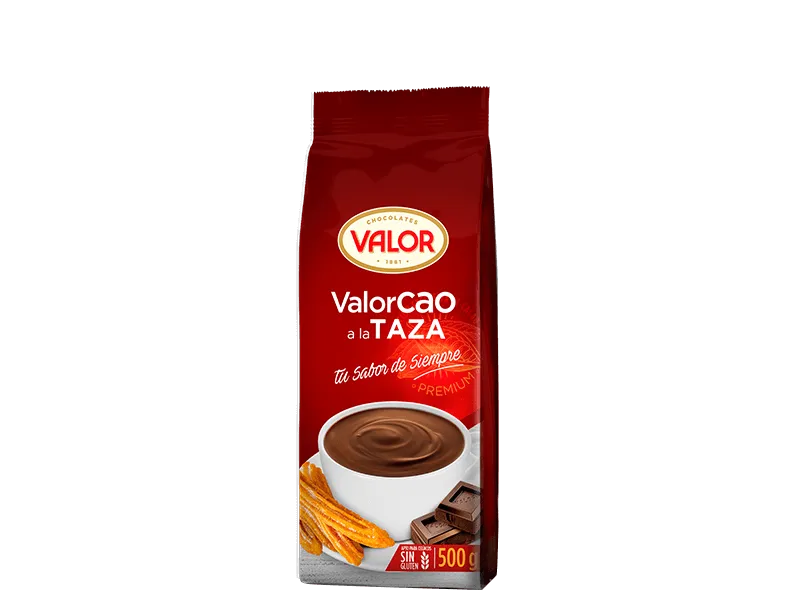 VALORCAO CHOCOLATE EN POLVO 500 GR PAQUE
